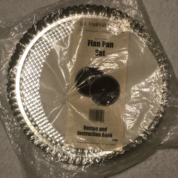 Pampered Chef Kitchen Pampered Chef Flan Pan Set Poshmark